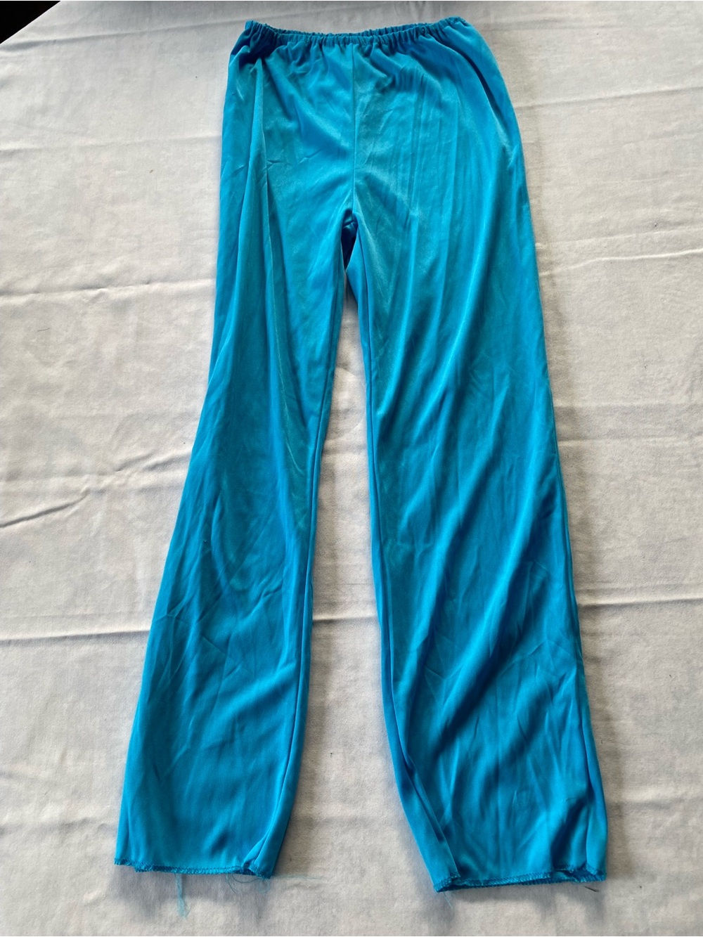 NWOT Halloween Teal Costume Pants Size Kids Large